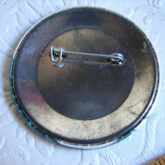 Vtg 1995 Pinback Button: Pinky & the Brain, Acme Lab Cage, Animaniacs Cartoon - Picture 3 of 3